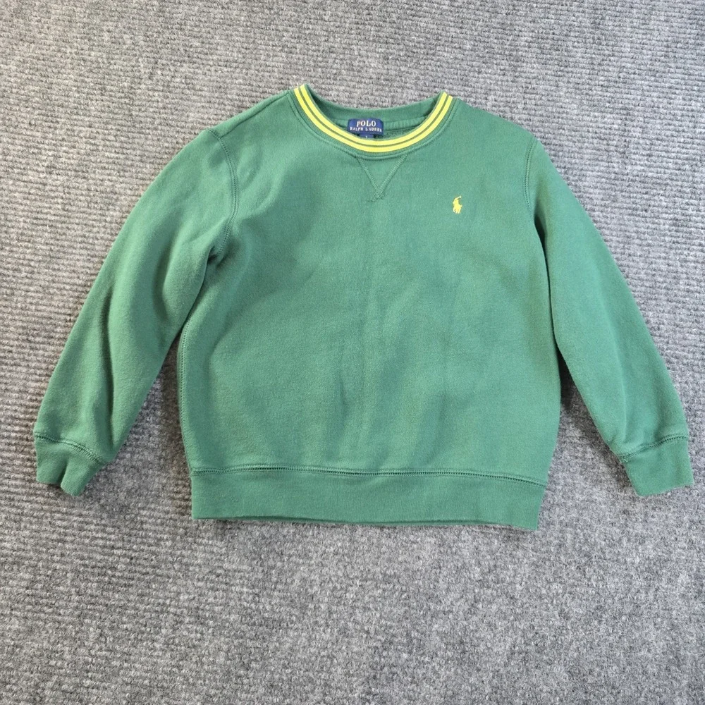 Vintage Polo Ralph Lauren Crewneck Sweatshirt Kids Size 7
